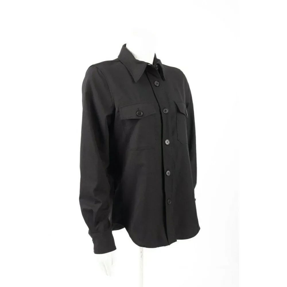 Zara Womens Blouse Collared Shirt Button Front S - Picture 4 of 6